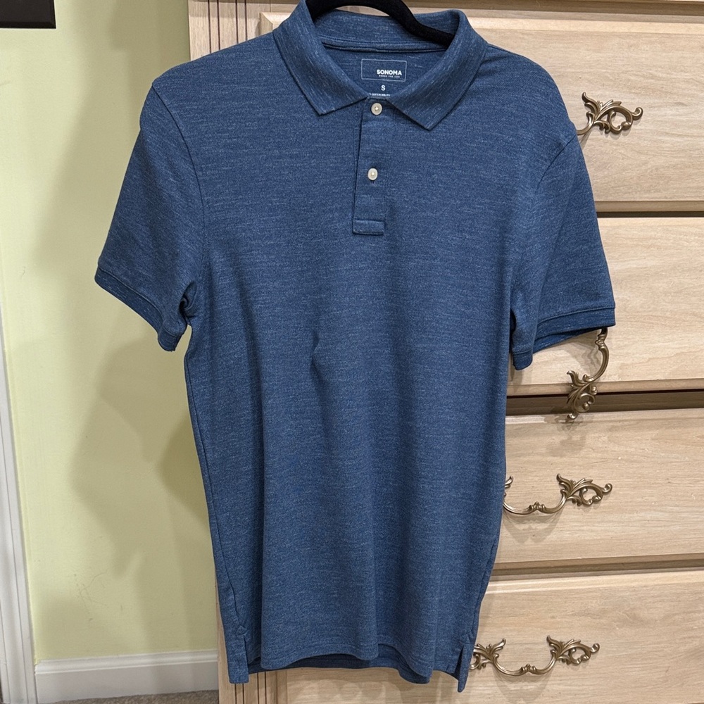 Sonoma Men's Classic Navy Polo Shirt